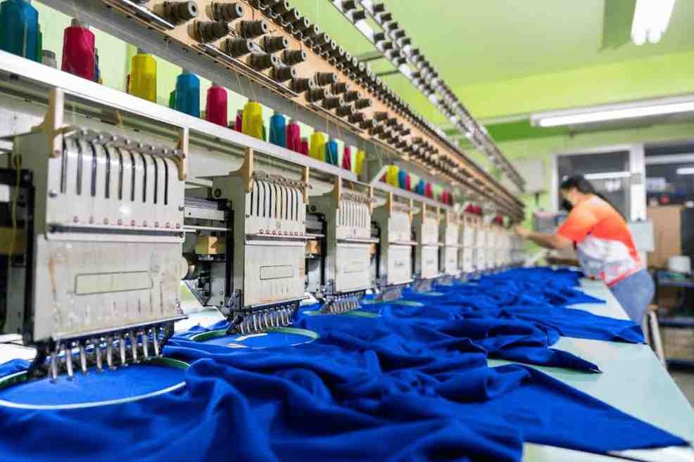 Garment Production Floor at Kanakam Exports