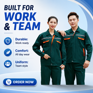 Wholesale Work Uniform Set Reflective Auto Repair