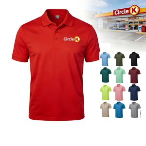 OEM Custom Embroidery Breathable Corporate Polo Shirt