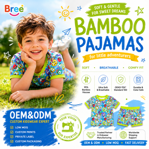Custom Bamboo Baby Zipper Romper for Newborn Infant Sleepwear with Personalized Prints OEM Clothing Solution