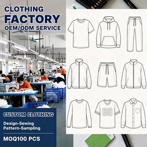 OEM ODM Clothing Factory One-stop Service Mass Production Sewing Brand Sportswear Manufacturer