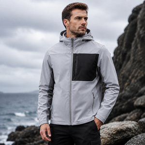 Custom Men's Lightweight Winter Softshell Jacket